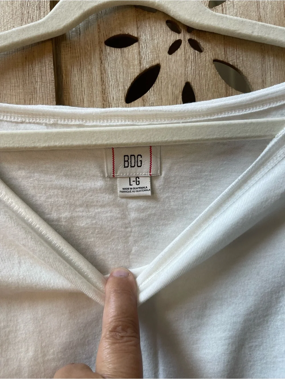 NWOT BDG Sloane Layered Twofer Slim Long Sleeve Tee